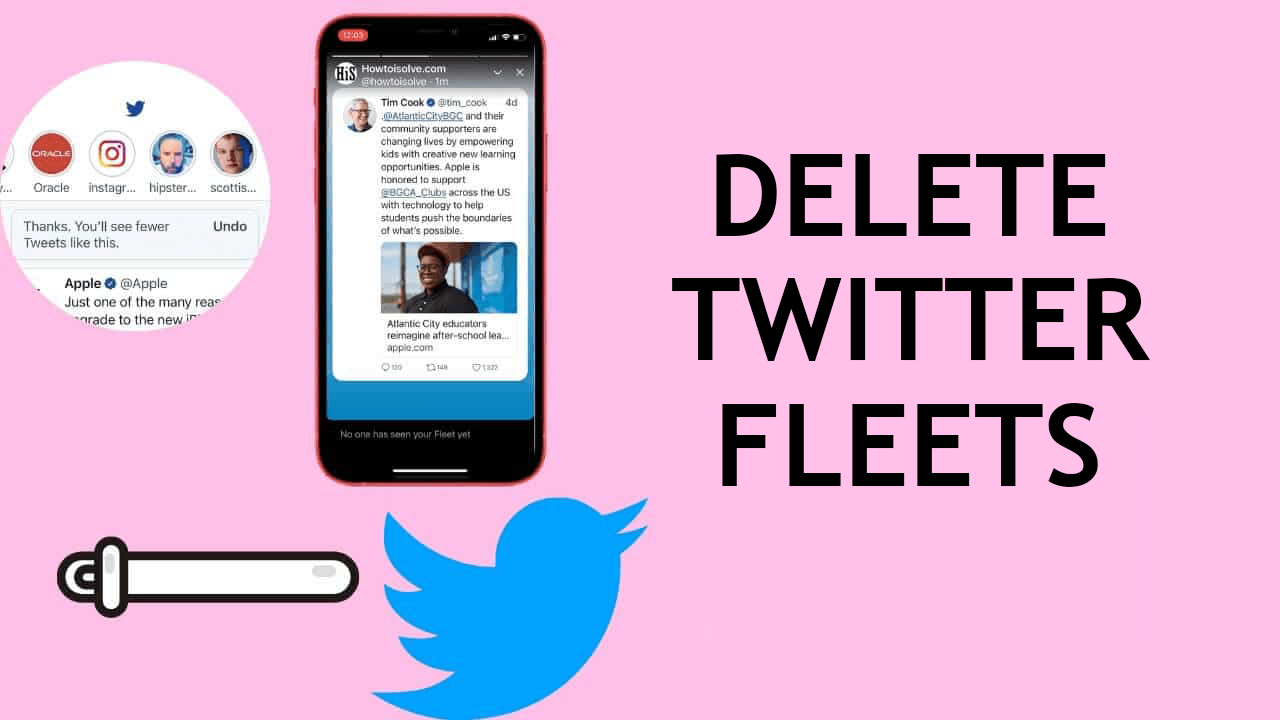 How to Delete Twitter Fleets on iPhone, iPad, and Android in 2021