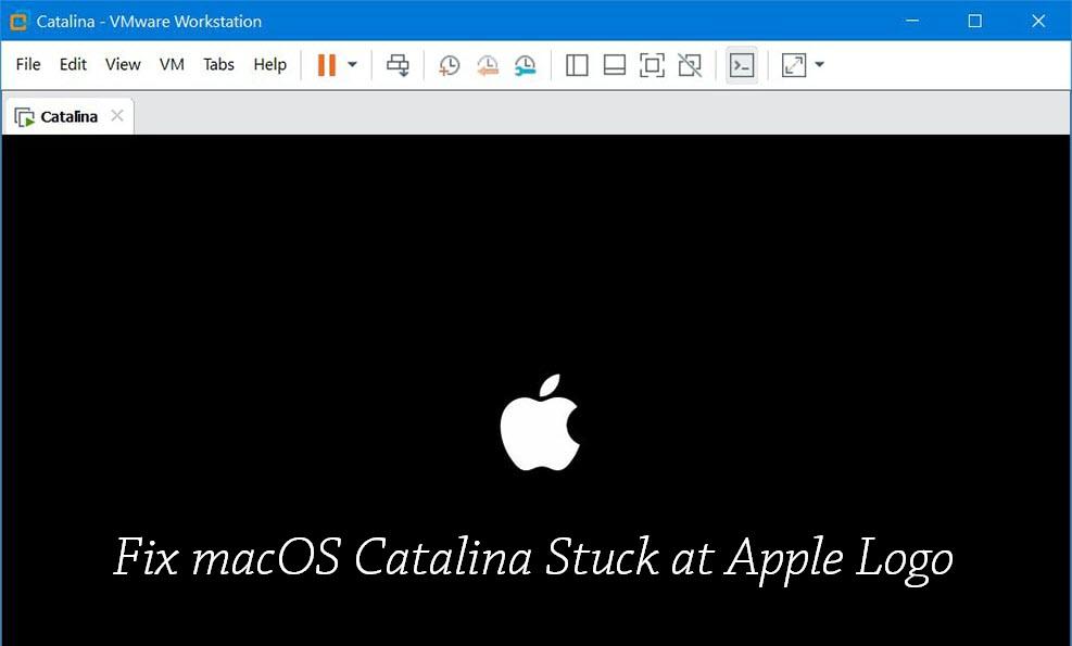 How to Fix macOS Catalina Stuck at Apple Logo when installing on VMware