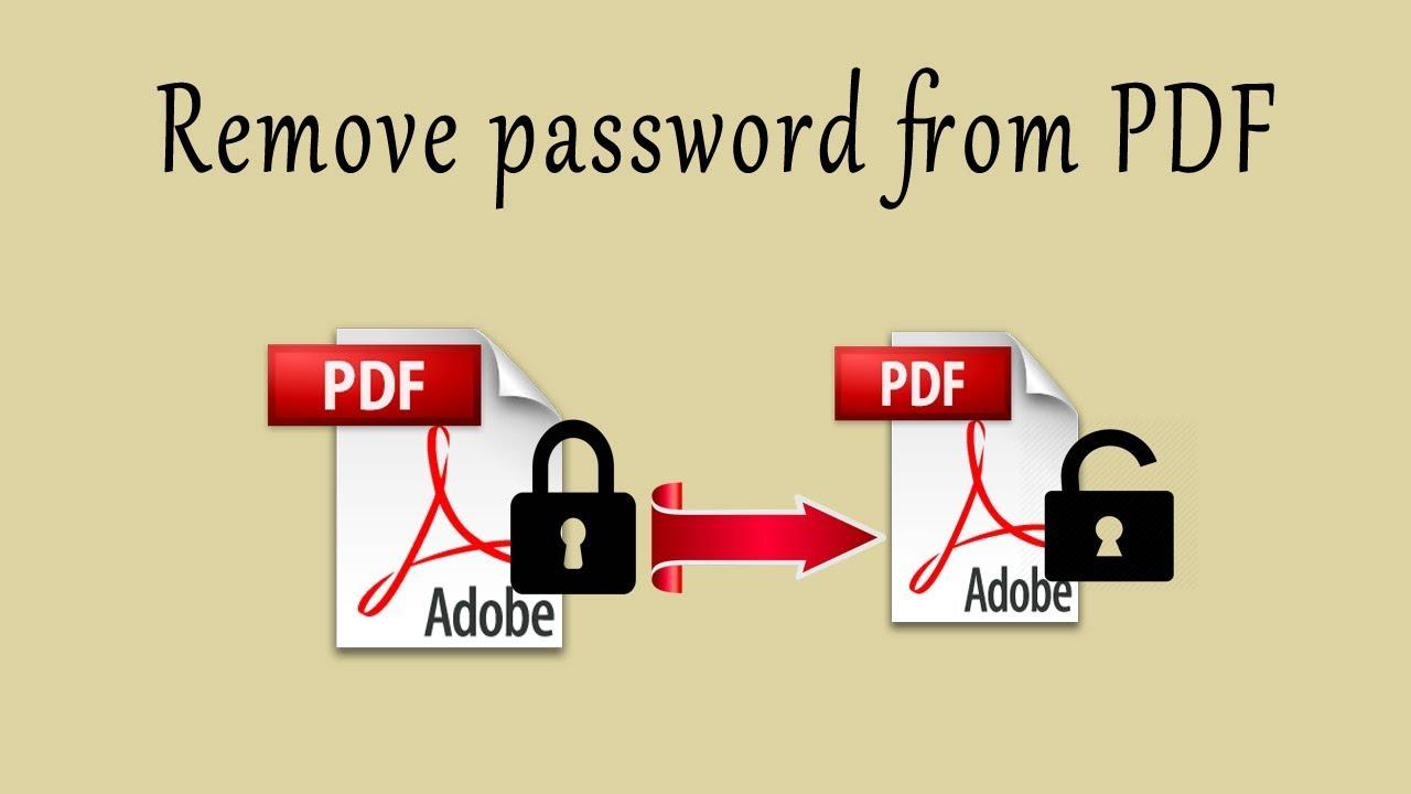 How to Remove a Password From a PDF File?